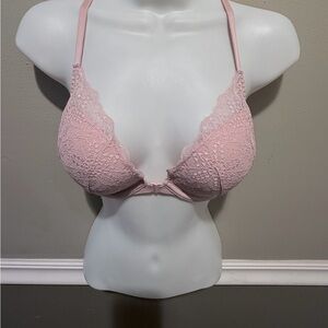 PINK Victoria's Secret Lace Bralette in Light Pink